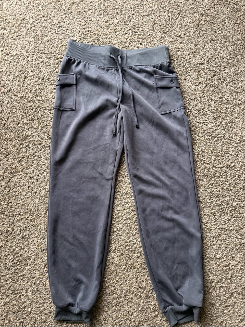 a new day Charcoal Drawstring Cargo Joggers